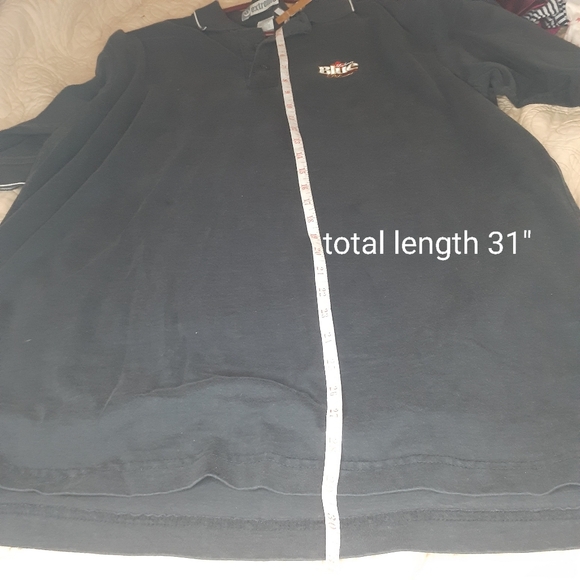 Gorgeous! SUPER nice Vtg Labatt Blue XL Men Blue 100% Cotton - Picture 11 of 15